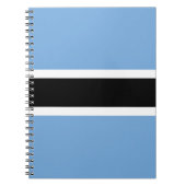 Vlag van Botswana Notitieboek (Voorkant)