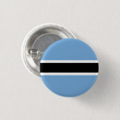 Vlag van Botswana Ronde Button 3,2 Cm (Voorkant /achterkant)