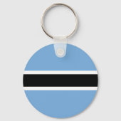 Vlag van Botswana Sleutelhanger (Achterkant)