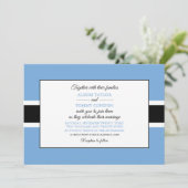 Vlag van Botswana, vlag van Botswana bruiloft Kaart (Staand voorkant)