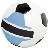 Vlag van Botswana Voetbal (Drie kwart)