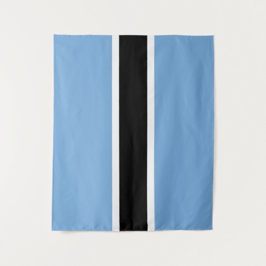 Vlag van Botswana Wandkleed (Voorkant)