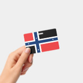 vlag van Bouvet Island Badge (Handheld)