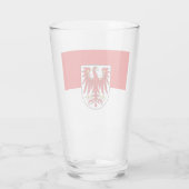 Vlag van Brandenburg Glass Glas (Achterkant)