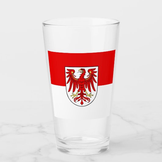 Vlag van Brandenburg Glass Glas (Voorkant)