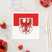Vlag van Brandenburg Papieren servetten (Insitu)