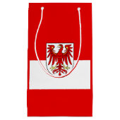 Vlag van Brandenburg Small Gift Bag Klein Cadeauzakje (Voorkant)