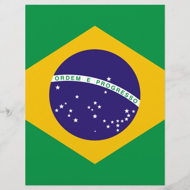 vlag van Brazilië (Voorkant)