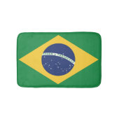 vlag van Brazilië Badmat (Voorkant)