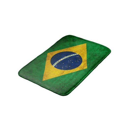 vlag van Brazilië Badmat (Gekanteld)