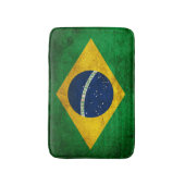 vlag van Brazilië Badmat (Voorkant Verticaal)
