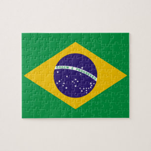 vlag van Brazilië Bandeira do Brasil Legpuzzel