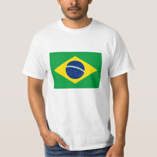 Vlag van Brazilië - Bandeira do Brasil T-shirt