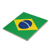 Vlag van Brazilië, Brazilië Tegeltje (Zijkant)