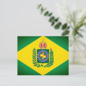 vlag van Brazilië Briefkaart (Staand voorkant)