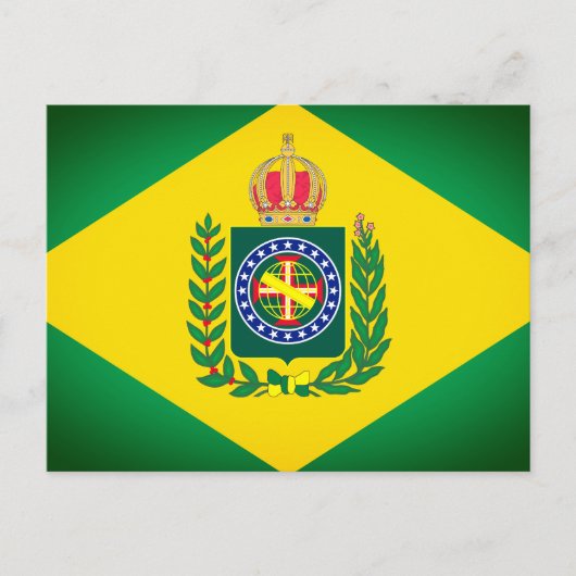 vlag van Brazilië Briefkaart (Voorkant)