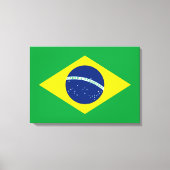 vlag van Brazilië Canvas Afdruk (Voorkant)