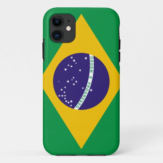 vlag van Brazilië Case-Mate iPhone Case (Achterkant)