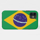 vlag van Brazilië Case-Mate iPhone Case (Achterkant (horizontaal))