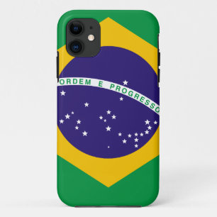 vlag van Brazilië iPhone 11 Hoesje