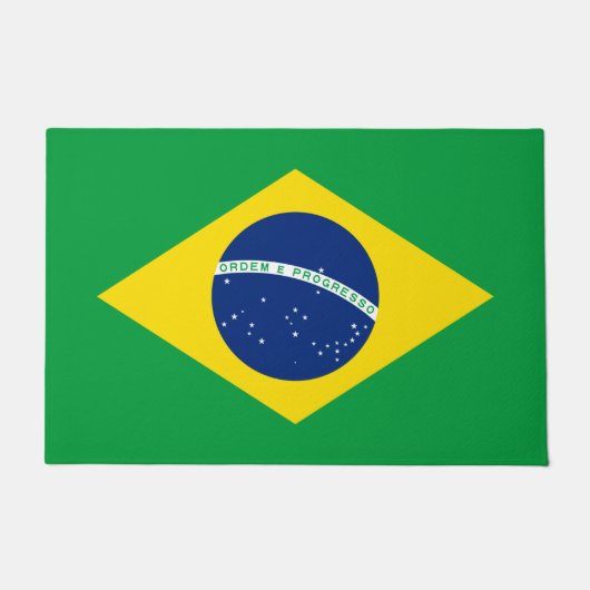 vlag van Brazilië Deurmat (Voorkant)