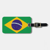 Vlag van Brazilië - Easy ID Personal Bagagelabel (Voorkant horizontaal)