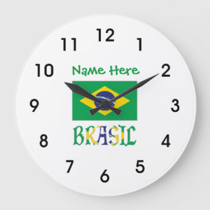 Vlag van Brazilië en Brazilië Komt de Naam Grote Klok