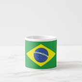 vlag van Brazilië Espresso Kop (Voorkant)