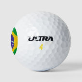 vlag van Brazilië Golfballen (Logo)