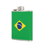 Vlag van Brazilië Heupfles (Links)