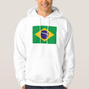 vlag van Brazilië Hoodie