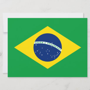 vlag van Brazilië Kaart