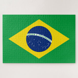 vlag van Brazilië Legpuzzel