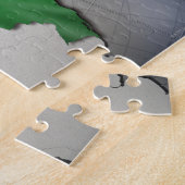 vlag van Brazilië Legpuzzel (Zijkant)