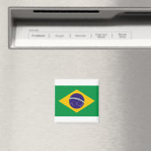 vlag van Brazilië Magneet (Insitu (Vaatwasser))