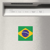 Vlag van Brazilië Magneet (Insitu (Vaatwasser))