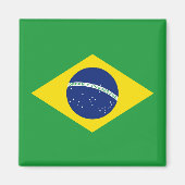 Vlag van Brazilië Magneet (Voorkant)