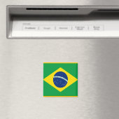 vlag van Brazilië Magneet (Insitu (Vaatwasser))