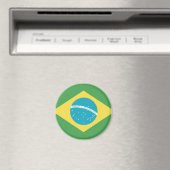 vlag van Brazilië Magneet (Insitu (Vaatwasser))