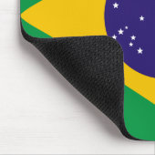 vlag van Brazilië Muismat (Hoek)