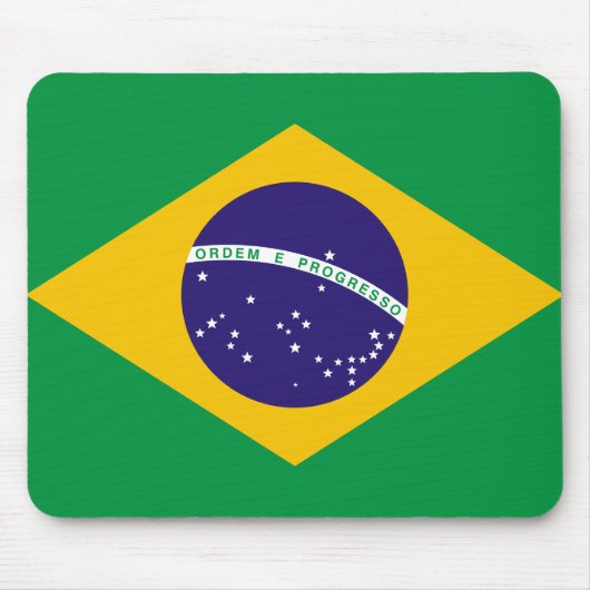 vlag van Brazilië Muismat (Voorkant)