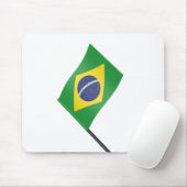 vlag van Brazilië Muismat (Met muis)