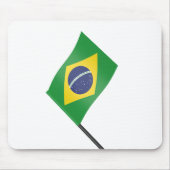 vlag van Brazilië Muismat (Voorkant)