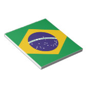 vlag van Brazilië Notitieblok (Schuin)