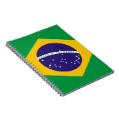 vlag van Brazilië Notitieboek (Rechterzijde)