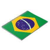 vlag van Brazilië Notitieboek (Linkerzijde)