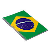 vlag van Brazilië Notitieboek (Rechterzijde)
