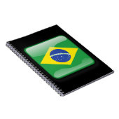 vlag van Brazilië Notitieboek (Rechterzijde)