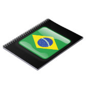 vlag van Brazilië Notitieboek (Linkerzijde)