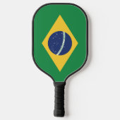 vlag van Brazilië Pickleball Paddle (Achterkant)